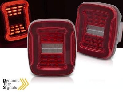 FEUX A LEDS JEEP WRANGLER YJ 91-96 / TJ 96-06 "FULL LEDS DTS" DYNAMIC TURN SIGNAL (1991/2006)