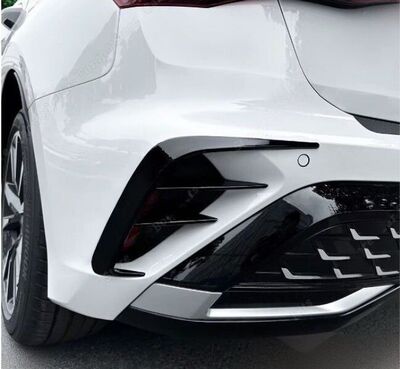 SPLITTERS LATERAUX "KNIFE" DE PARE CHOC ARRIERE AUDI A3 8Y STANDARD,S LINE/S3 OU RS3 PHASE 2 (2024+)