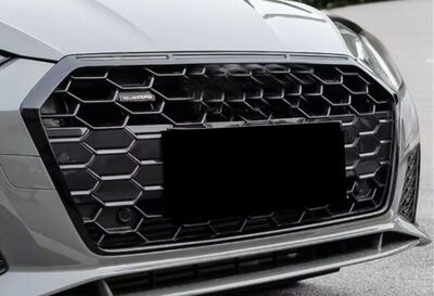 CONTOUR DE CALANDRE GLOSS BLACK OU CARBONE LOOK AUDI A5 B9 (Standard,S LINE ou S5) PHASE 2 (2020/2024)