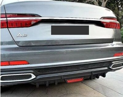 SPLITTER CENTRAL DE PARE CHOC ARRIERE AUDI A6 C8 S LINE OU S6 4K/C8 (2019/2023)