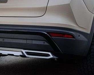 ENJOLIVEURS D'EMBOUTS D'ECHAPPEMENT FICTIFS SKODA KODIAQ II STANDARD LOOK RS MLT DESIGN (2024+)