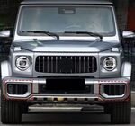 ENJOLIVEURS DE GRILLES LATERALES DE PARE CHOC AVANT MERCEDES CLASSE G W463/W464/W465 G63 AMG(04-2024+)