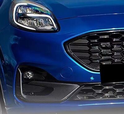 ENJOLIVEURS DE GRILLES ANTIBROUILLARDS CARBONE LOOK FORD PUMA ST OU ST LINE (2019/2024)