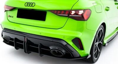 RAJOUT DE DIFFUSEUR ARRIERE EN ABS AUDI RS3 8Y SPORTBACK PHASE 2 "CNC CUPWINGS" (2024+)