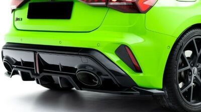 LAME DE PARE CHOC ARRIERE AUDI RS3 8Y SPORTBACK PHASE 2  "DTM LOOK" V2 (2024+)