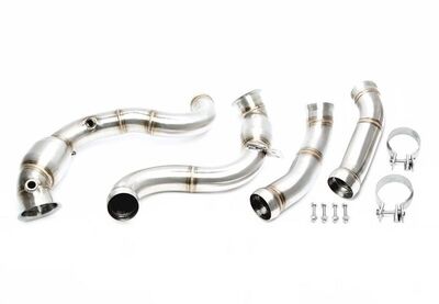 TUBE DE DESCENTE "DOWNPIPE" EN INOX POUR MERCEDES CLASSE C W205 C63 AMG (2014/2021)