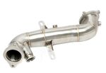 TUBE DE DESCENTE "DOWNPIPE" EN INOX POUR ALFA ROMEO GIULIA 2.0L TURBO / ALFA ROMEO STELVIO 2.0L TURBO Q4 (2017+)