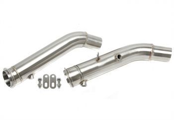 TUBE DE DESCENTE "DOWNPIPE" EN INOX POUR ALFA ROMEO GIULIA 2.9L TURBO / ALFA ROMEO STELVIO 2.9L TURBO Q4 (2017+)