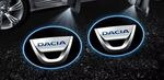 ECLAIRAGE WELCOME LIGHT siglé GAMME DACIA