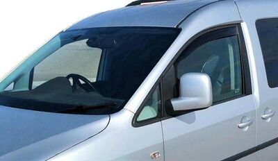 DEFLECTEURS DE VITRES AVANT SMOKE BLACK VW CADDY MK3 (2004/2015)