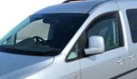DEFLECTEURS DE VITRES AVANT SMOKE BLACK VW CADDY MK3 (2004/2015)