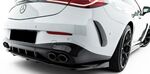 LAME DE PARE CHOC ARRIERE MERCEDES CLASSE E COUPE/CABRIOLET C236 AMG53 AERO PHASE 1 "DTM LOOK" (2024+)