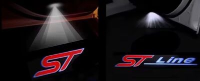 ECLAIRAGE WELCOME LIGHT siglé GAMME FORD ST OU ST LINE