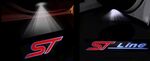 ECLAIRAGE WELCOME LIGHT siglé GAMME FORD ST OU ST LINE