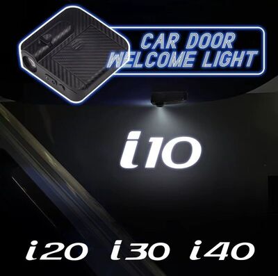 ECLAIRAGE WELCOME LIGHT siglé GAMME HYUNDAI 1 10 / I 20 / I 30 / I 40