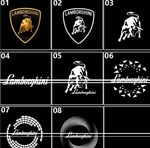 ECLAIRAGE WELCOME LIGHT siglé GAMME LAMBORGHINI URUS AVENTADOR HURACAN GALLARDO