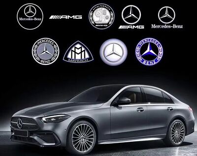 ECLAIRAGE WELCOME LIGHT siglé GAMME MERCEDES