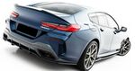 LAME DE PARE CHOC ARRIERE "DTM LOOK" BMW GRAN COUPE G16 PACK M V2 AVEC PACK CARBONE (2019+)