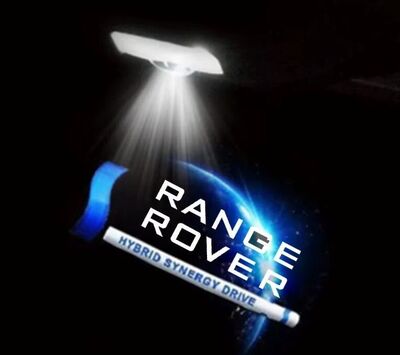 ECLAIRAGE WELCOME LIGHT siglé RANGE ROVER