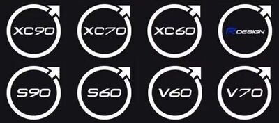 ECLAIRAGE WELCOME LIGHT Siglé GAMME VOLVO (V3)