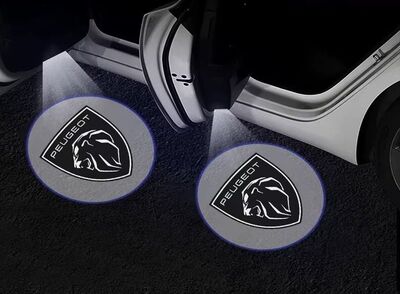 ECLAIRAGE WELCOME LIGHT siglé GAMME PEUGEOT
