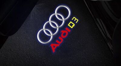 ECLAIRAGE WELCOME LIGHT siglé GAMME AUDI Q3