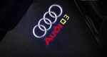 ECLAIRAGE WELCOME LIGHT siglé GAMME AUDI Q3