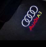 ECLAIRAGE WELCOME LIGHT siglé GAMME AUDI A3