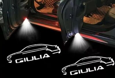 ECLAIRAGE WELCOME LIGHT siglé GAMME ALFA ROMEO GIULIA