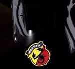 ECLAIRAGE WELCOME LIGHT siglé GAMME ABARTH