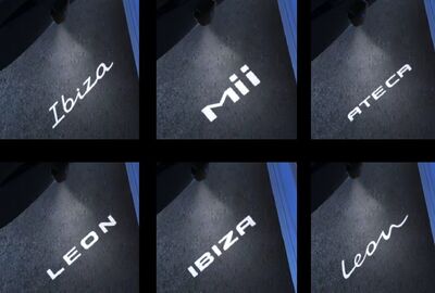 ECLAIRAGE WELCOME LIGHT"USB" siglé GAMME VW POLO,TOURAN,SCIROCCO,TIGUAN