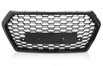 CALANDRE AUDI Q5 FY GLOSSY BLACK PHASE 1 LOOK RSQ5 V2 (2016/2020)