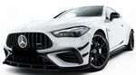 LAME DE PARE CHOC AVANT DTM LOOK "CNC" MERCEDES CLE COUPE C236 53AMG AERO PHASE 1  (2023+)