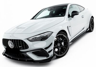 LAME DE PARE CHOC AVANT DTM LOOK "CNC" MERCEDES CLE C236 53AMG AERO PHASE 1 "CUPWINGS"  (2023+)