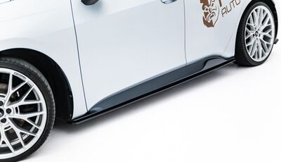 JEU DE BAS DE CAISSE (RAJOUTS EN ABS) CUPRA BORN"CNC" (2021+)