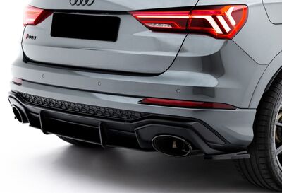 RAJOUT DE DIFFUSEUR ARRIERE AUDI RSQ3 (SUV OU SPORTBACK) "CNC" (2019/2025)