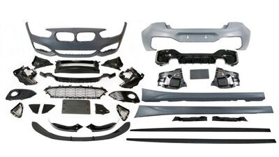 KIT CARROSSERIE BMW F20 5 PORTES LOOK PACK M PERFORMANCE PHASE 2 LCI (04-2015/2019)