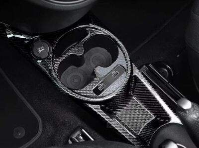 ENJOLIVEUR DE CONSOLE CENTRALE EN CABONE FIAT 500 II (2016/2023)