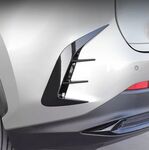 SPLITTERS DE PARE CHOC ARRIERE LEXUS NX MK2 PHASE 2 (2021+)