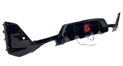 DIFFUSEUR ARRIÈRE BMW SÉRIE 3 G20/G21 PACK M LCI PHASE 2 DUPLEX/QUAD AVEC FEU STOP LEDS (07-2022+)