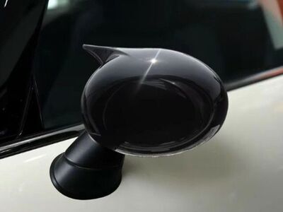 COQUES DE RETROVISEURS "HORN SHAPE" BMW MINI R55 R56 R57 R58 R59 R60 R61 (2006/2015)