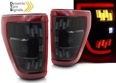 FEUX A LEDS FULL LEDS FORD F150 MK14 AVEC CLIGNOTANTS DTS -DYNAMIC TURN SIGNAL - FONCTION D'ACCUEIL-(2020/2023)