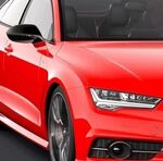 COQUES DE RETROS PIANO BLACK AUDI A7/S7 RS7 (REMPLACEMENT) (2010/2018)