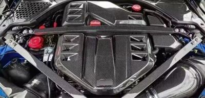 CACHE MOTEUR CARBONE BMW M2 G87 (2021+) M3 G80/G81 (2021+) M4 G82/G83 (2021+)