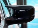 COQUES DE RETROVISEURS "HORN SHAPE" BMW X1 E84 PHASE 1 (2009/2012) OU BMW X3 F25 PHASE 1 (2010/05-2014) (REMPLACMEENT)