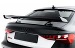 AILERON DE COFFRE CARBONE RACING LINE AUDI A3 8Y LIMOUSINE SEDAN (TOUS MODELES,STANDARD,S LINE,S3,RS3) VERSION "STRAIGHT" (2020+)
