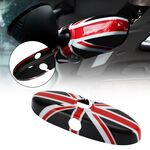 ENJOLIVEUR DE RETROVISEUR INTERIEUR"UK STYLE" BMW MINI R50 R52 R53 (2001/2006) BMW MINI R55 R56 R57 R58 R59 R60 R61 (2006/2015) BMW MINI F54 F55 F56 F57 F60 (2015/2021)