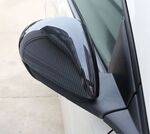 COQUES DE RETROS PIANO BLACK OU CARBONE LOOK BYD DOLPHIN SURF (2024+)