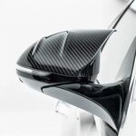 COQUES DE RETROS PIANO BLACK OU OU CARBONE LOOK "HORN SHAPE " MERCEDES CLASSE C W206 (07-2021+),MERCEDES ,CLASSE S W223 (2021+) MERCEDES GLC X254/C254 (06-2022+ (REMPLACEMENT))