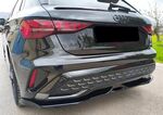 LAME DE PARE CHOC ARRIERE AUDI A3 8Y SPORTBACK S LINE  PHASE 2 "MTD DESIGN"  (2024+)